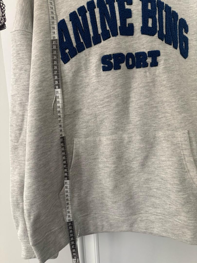 anine bing sweatshirt hoodie kapüşonlu - 4