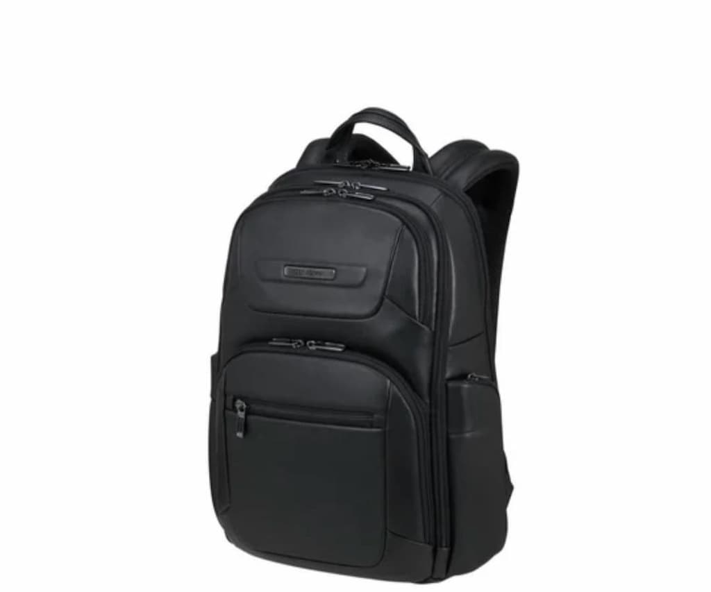 SAMSONITE Samsonite Siyah Pro-DLX 6 15.6'' Deri Laptop Sırt Çantası - 3