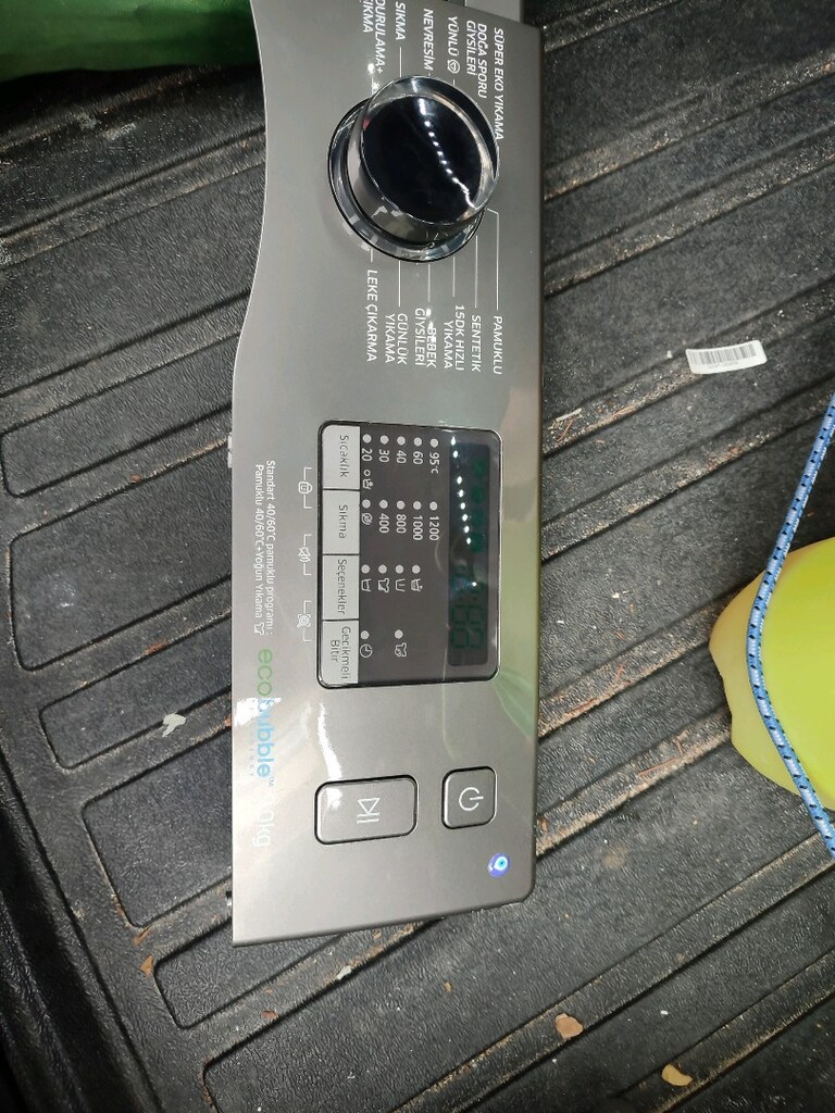 Samsung Çamaşır makinesi Ecobubble 9kg motor ve diğer parçaları - 13