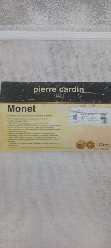 Pierre Cardin 4 metre halı - 2
