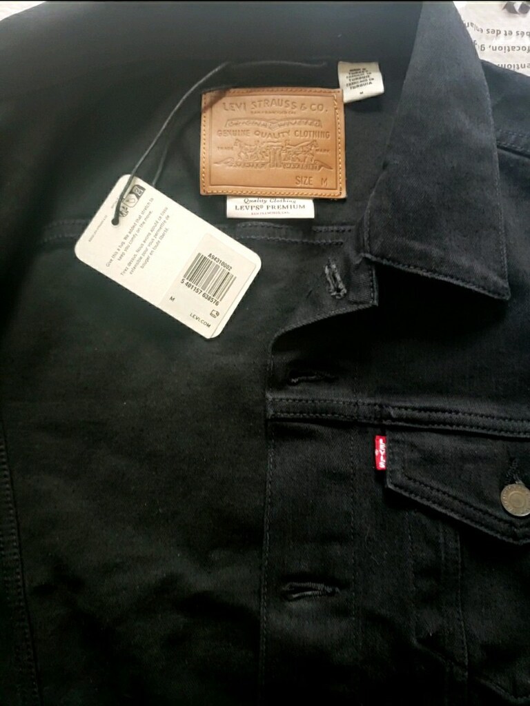 Levis original sıfır kot mont/ceket, en çok aranan M beden