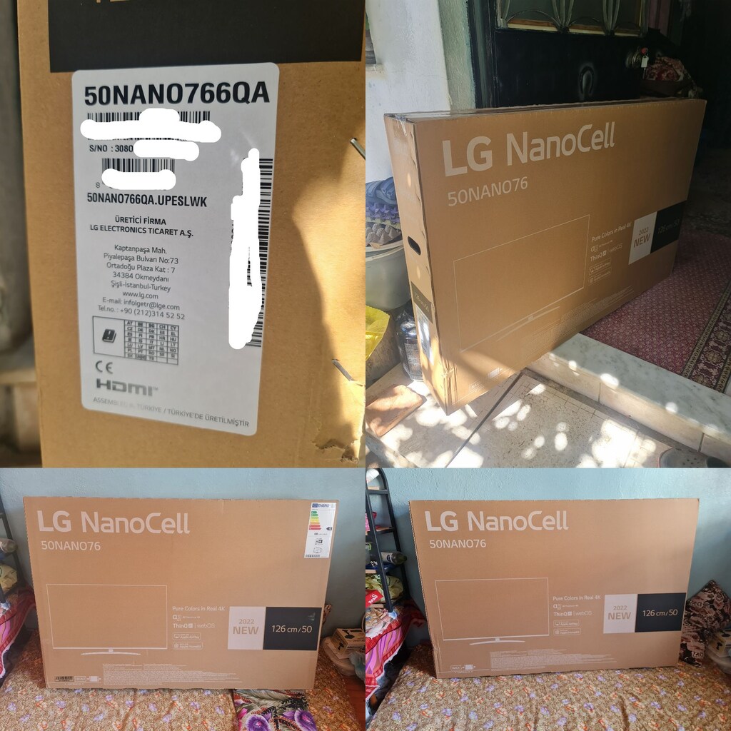 LG Nano 50 İnç 4K Smart TV -Sıfır - 6
