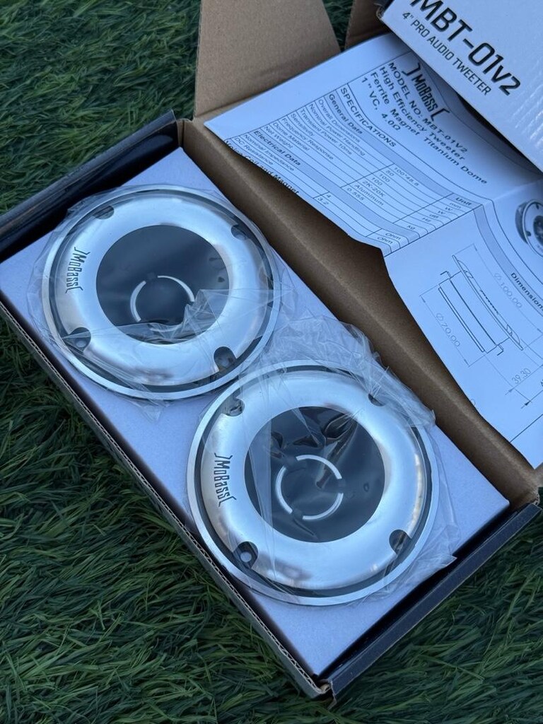 MOBASS MBT-01 v2 TWEETER TİZ SIFIR - 3