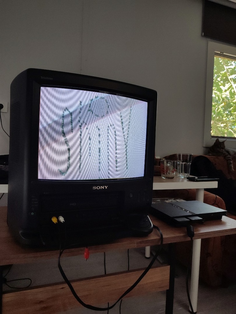 Sony CRT Tüplü VHS Kasetçalar Girişli Retro Gamer Monitör - 9