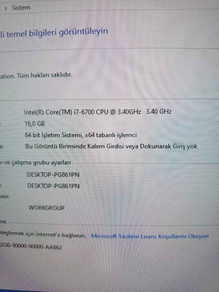 i7 oyun bilgisayarı full set - 6