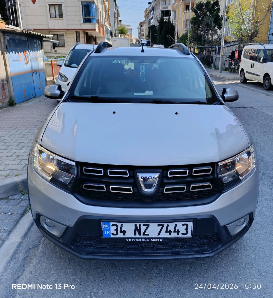 Dacia Sandero Stepway hasarsiz boyasız Kazasiz 48bin km - 14