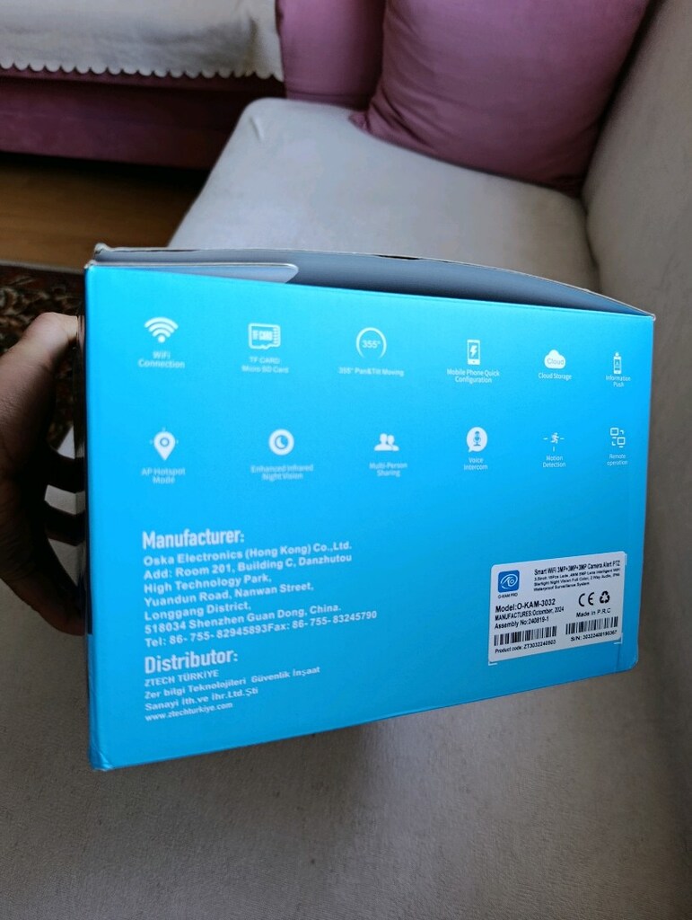 wi-fi kamera insan takipli - 3