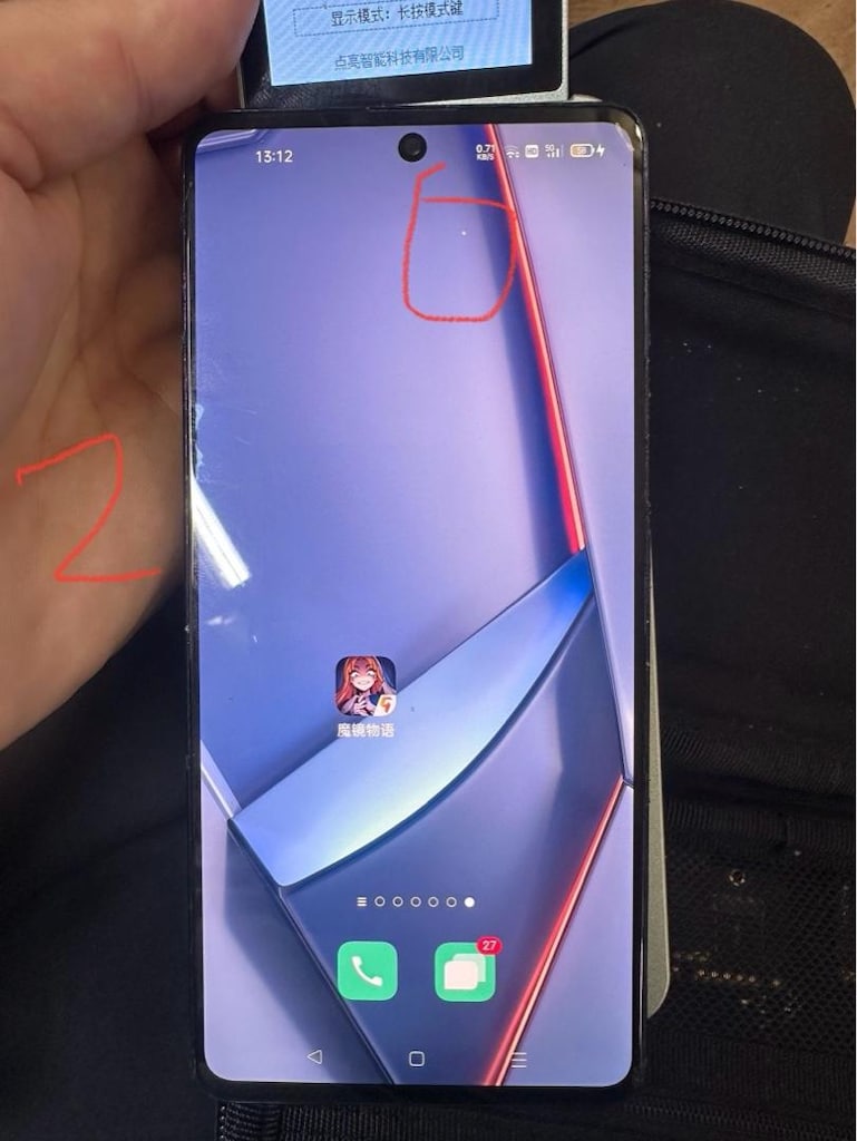 Samsung A71 orijinal nokta pixelli ekran - 2