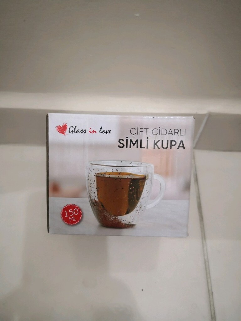 simli kupa bardak çift cidarlı 150 ml - 4