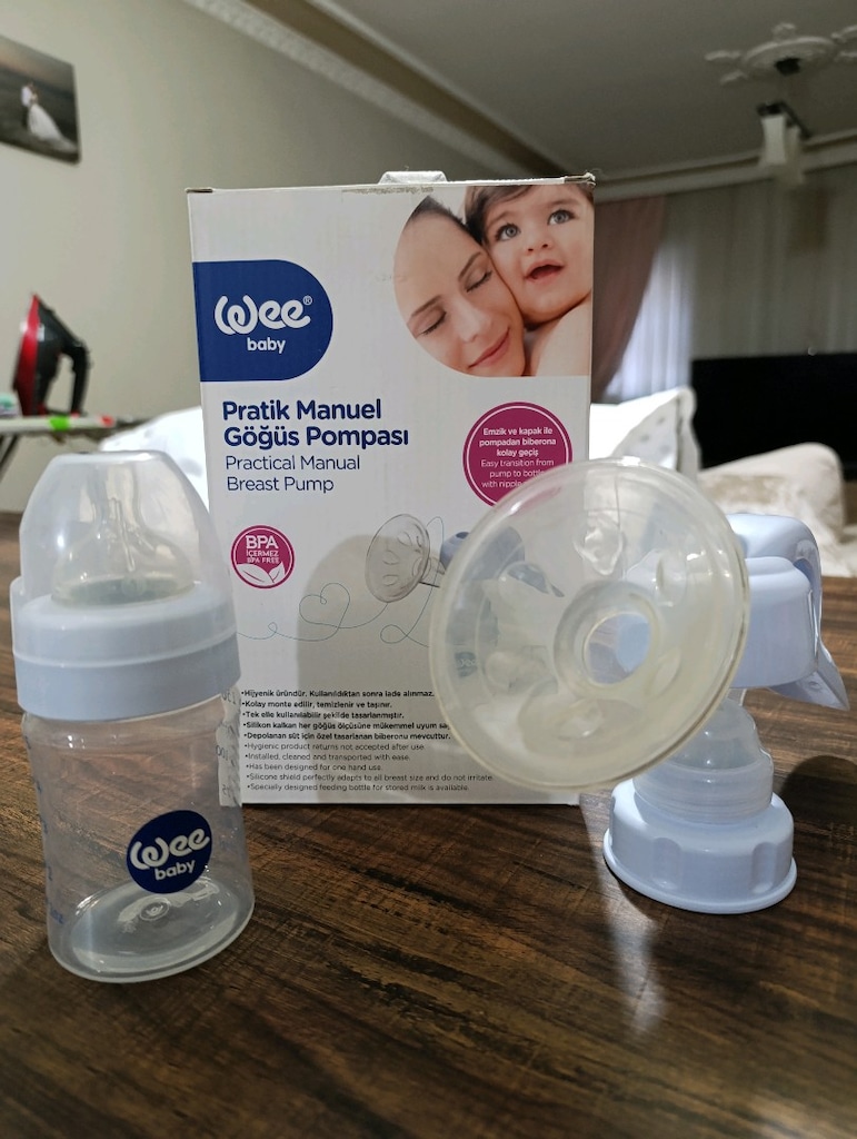 Wee Baby Pratik Manuel Göğüs Pompası (Kutulu / Eksiksiz) - 2