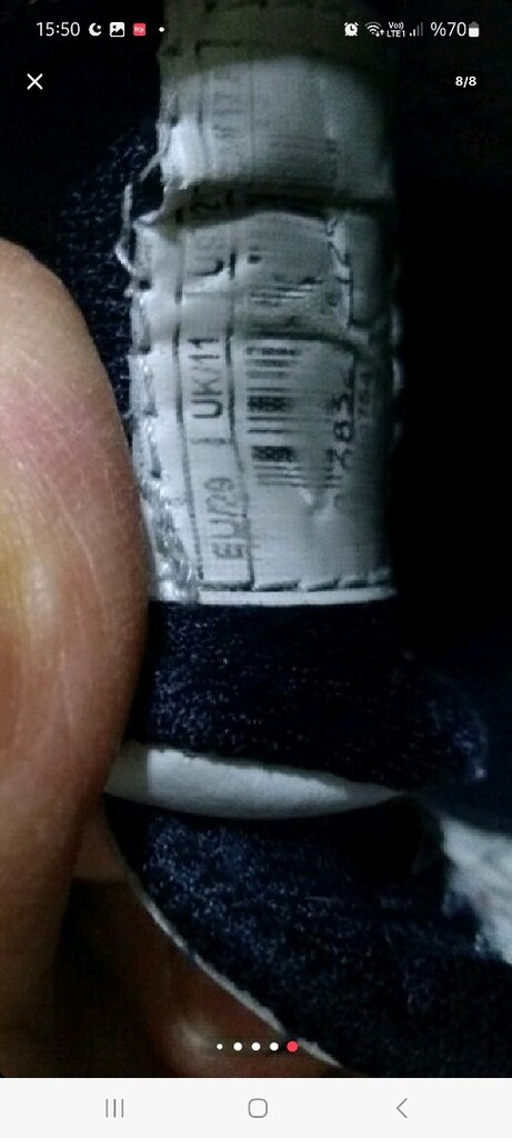 Converse çocuk ayakkabı. 20 numara. Sıfır ayarında. Us polo 29 numa - 18