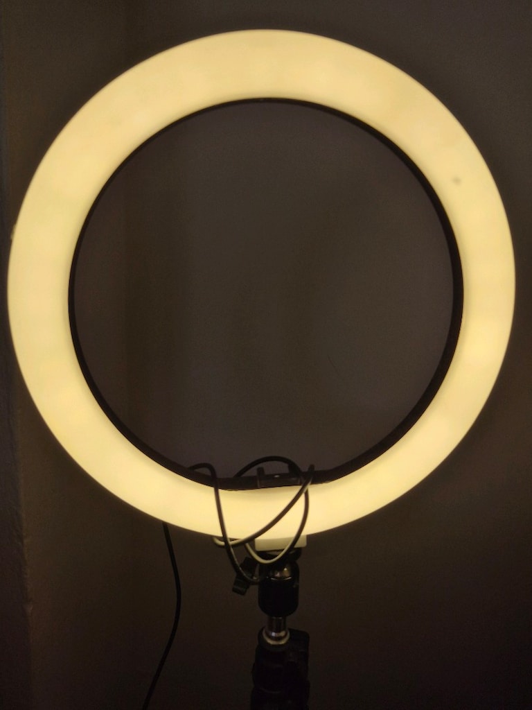 led ışıklı selfie tripod - 7