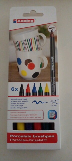 porcelain brushpen edding 4200/6s