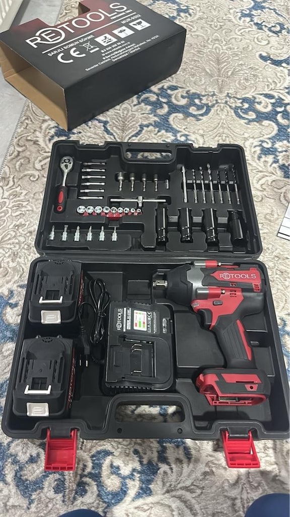RETOOLS 800 NM (15 Pilli) Somun Sıkma - 2