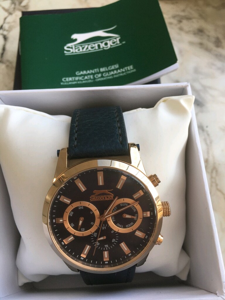 Slazenger erkek saat 2 yıl garantili - 7