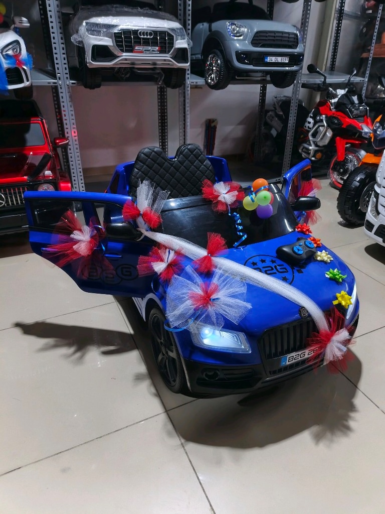 (AnkaCar çocuk oto galeri)GARANTİLİ 2 MOTOR KUMANDALI AKÜLÜ ARABA - 9
