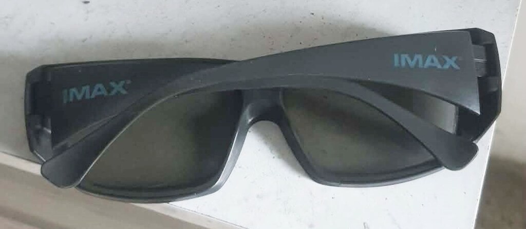 2 adet 3D SİNEMA GÖZLÜĞÜ imax marka