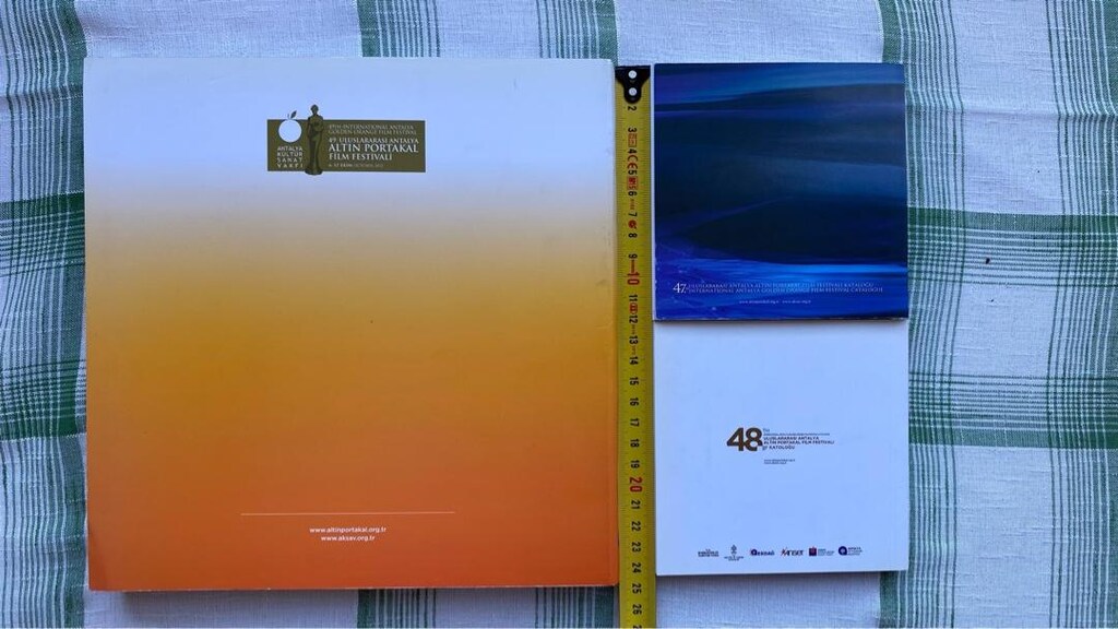 Antalya Altın Portakal Film Festivali Program Kitapçık 2010,2011,2012 - 2