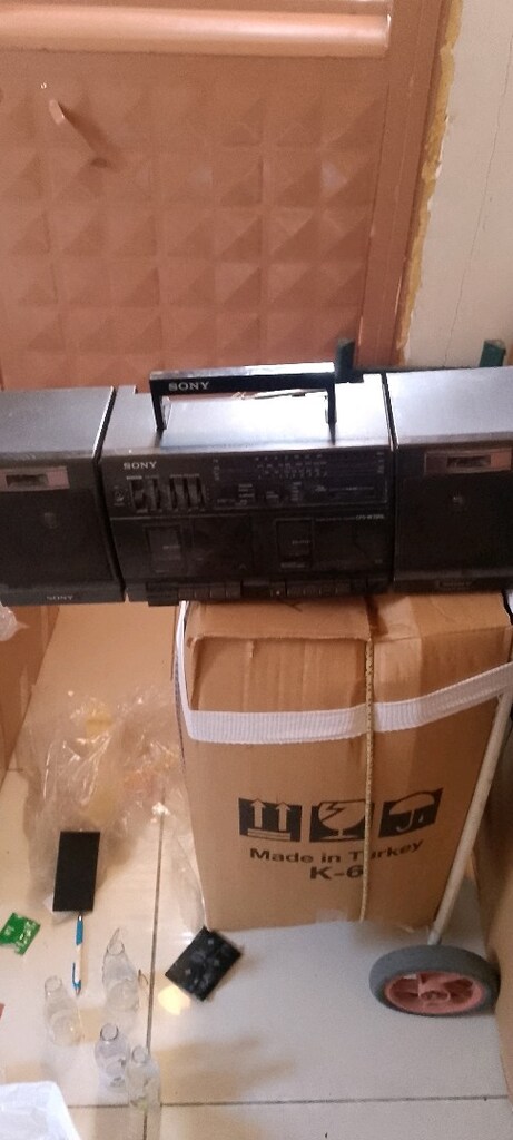 Sony marka çift hoparlör teyyip - 5