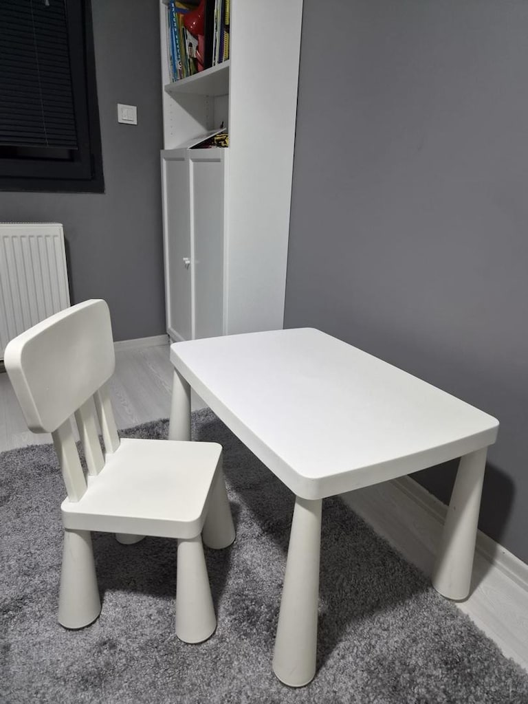 ikea mammut çocuk masa-sandalye - 3