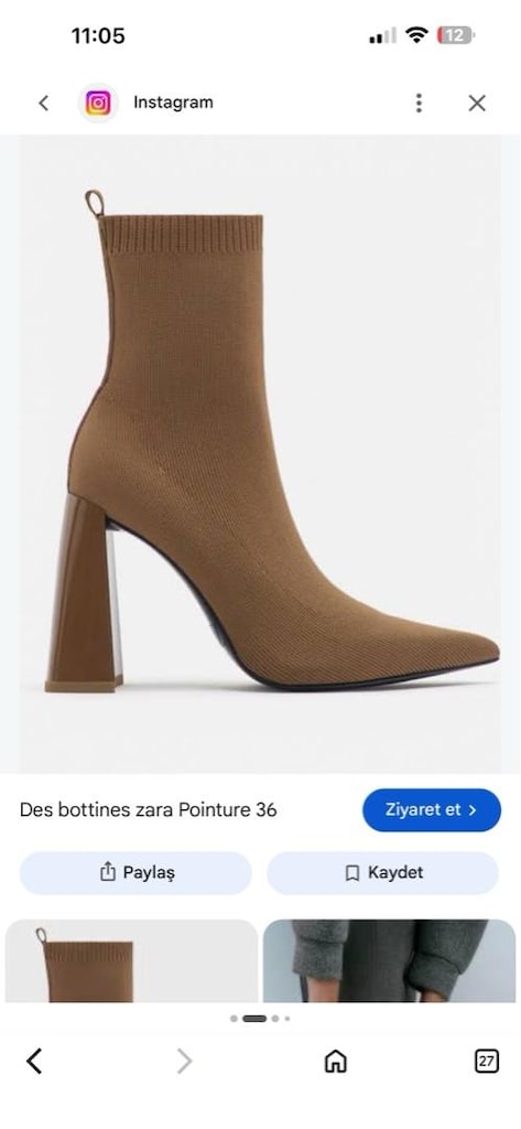 Zara yeni çorap bot
