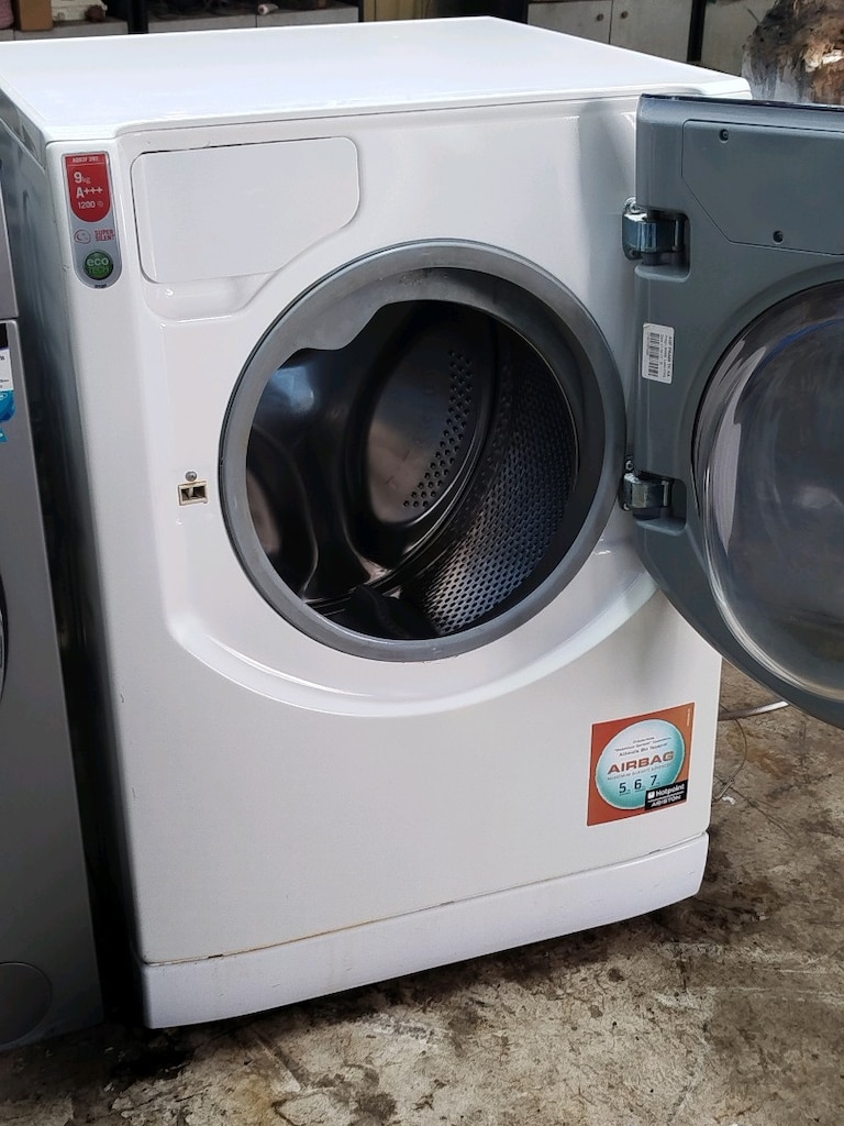 AQUALTİS 9 KG ÇAMAŞIR MAKİNESİ İZMİR İÇİ 3 AY GARANTİMİZ VARDIR - 8