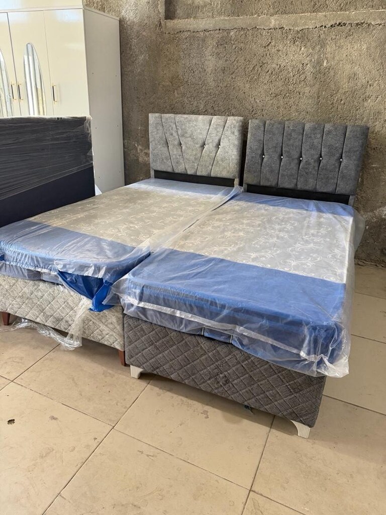 sıfır lüks Tekstil baza başlık yatak - 4