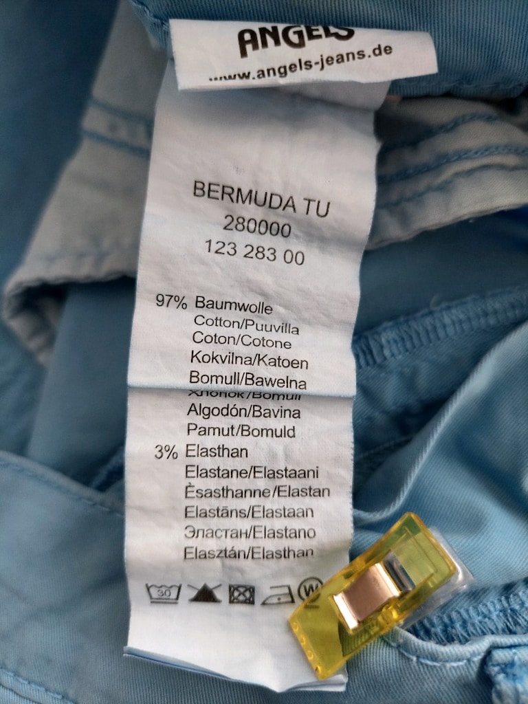 ANGELS JEANS erkek gabardin şort pantolo - 9