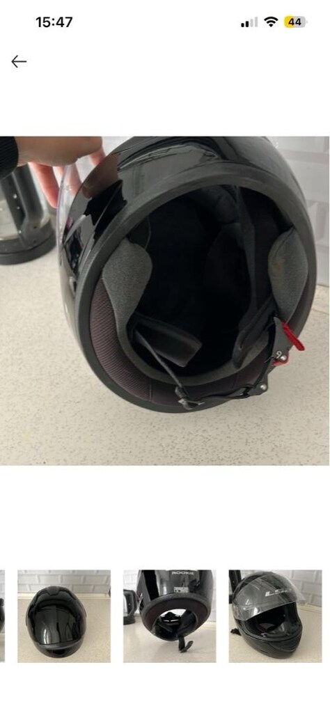 L25 M beden Siyah Kask - 3