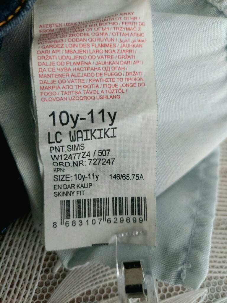 LCW Green çocuk skinny Jean pantolon - 9