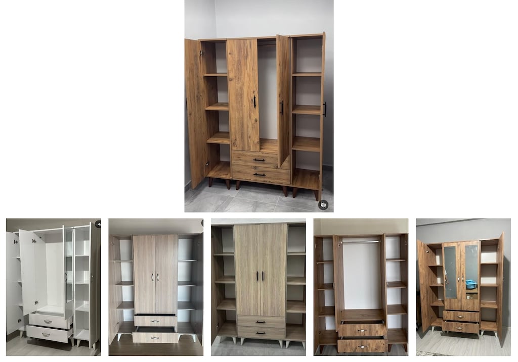 4 kapaklı elbise dolabı thonjhclpj - 6