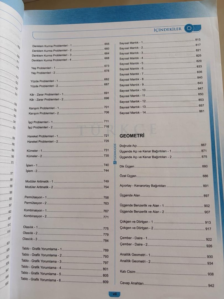 ALES sınavı Soru Bankası ve Konu anlatımı - 10