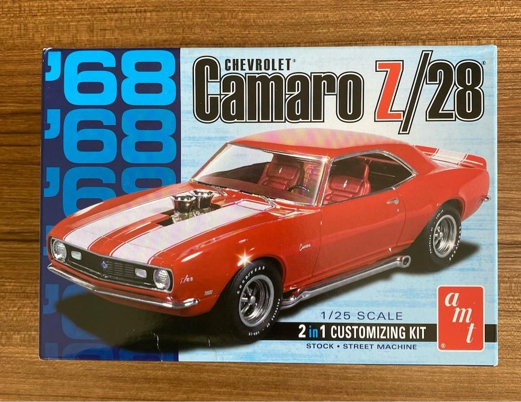 AMT 1968 Chevrolet Camaro Z/28 Plastik Maket Kiti