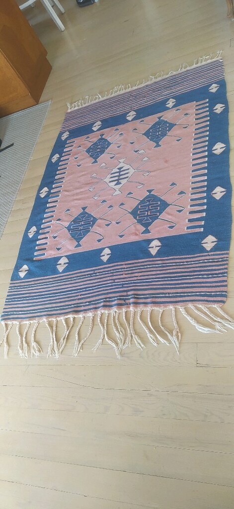 el dokuma yün kilim - 2