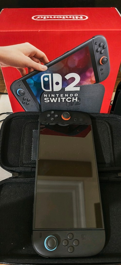 Nintendo Switch 2 + 5 Oyun + Taşıma Çantası | Sıfır Ayarında - 4