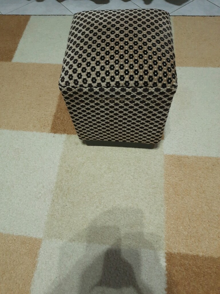 TESLİM:AKÇAY SAĞLAM KADİFE DÖŞEMELİ KARE PUF. EBAT:30*30 CM. YÜK:40 CM - 3