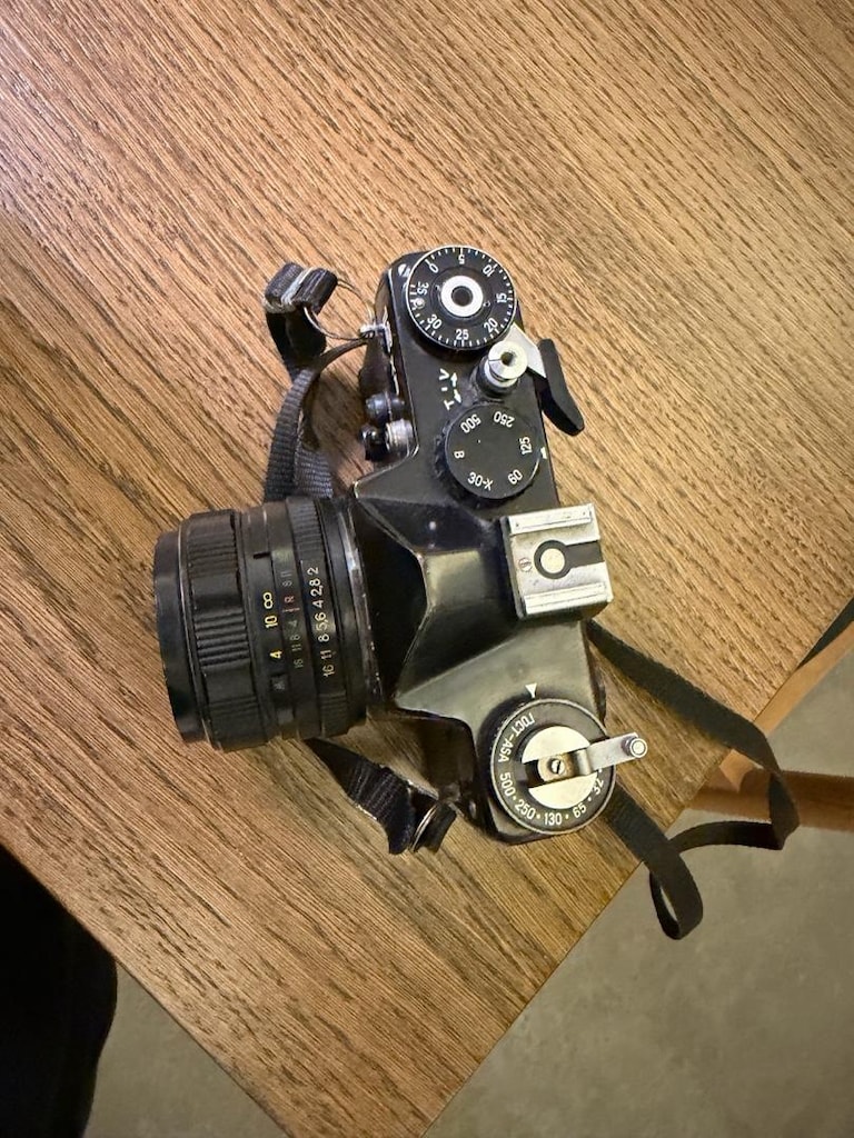 Zenit 12XP Analog Fotoğraf Makinesi Helios 44M-4 Lensli - 4