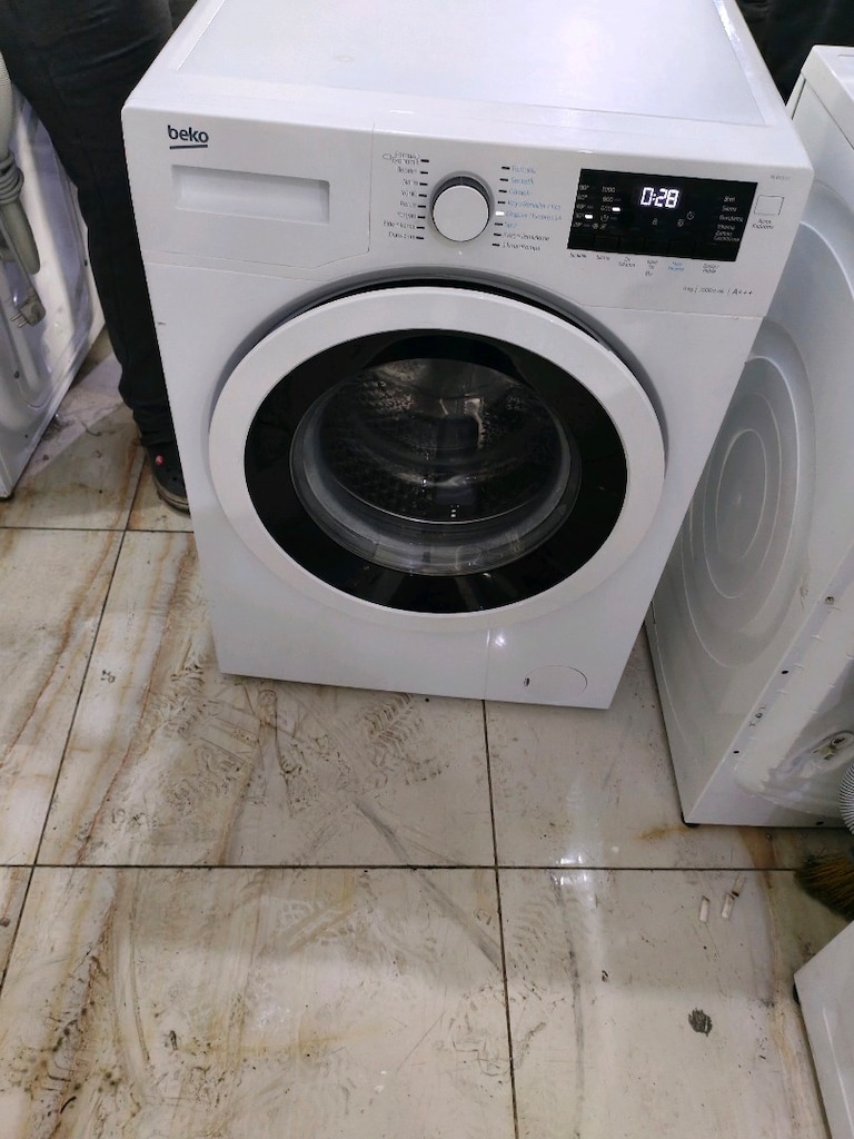 Beko 8 kg A+++ enerji 1000 devir çok temiz çamaşır makinesi - 9