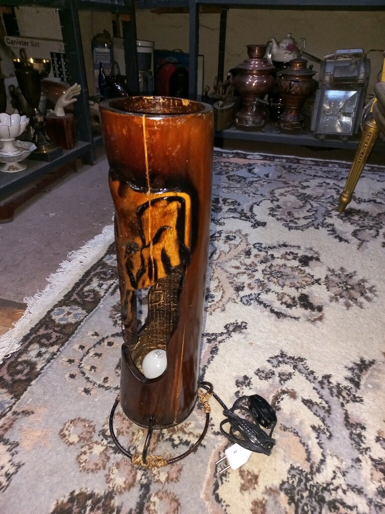 Ahşap Abajur - 3