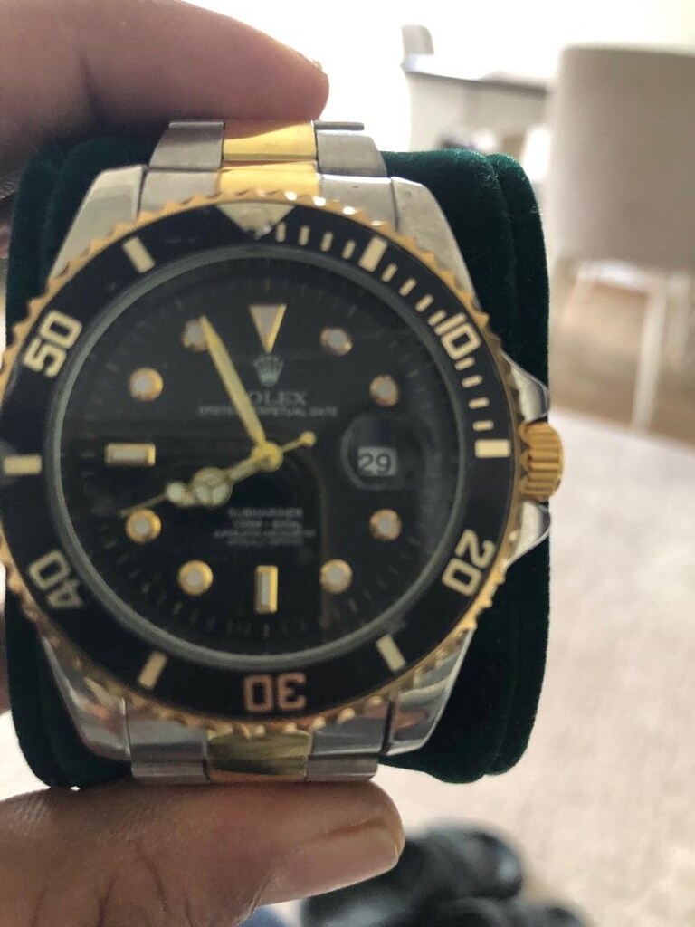 rolex pil tavimli fosforlu çeklik kasa temiz yeni - 3
