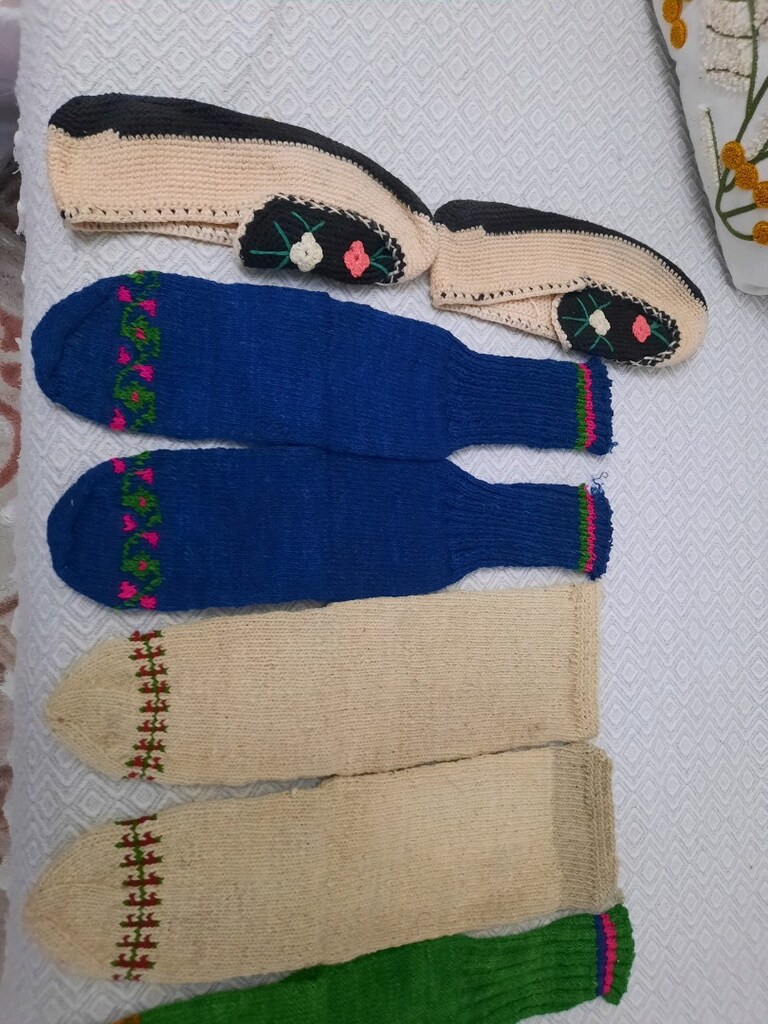 yün çoraplar nostalji - 6