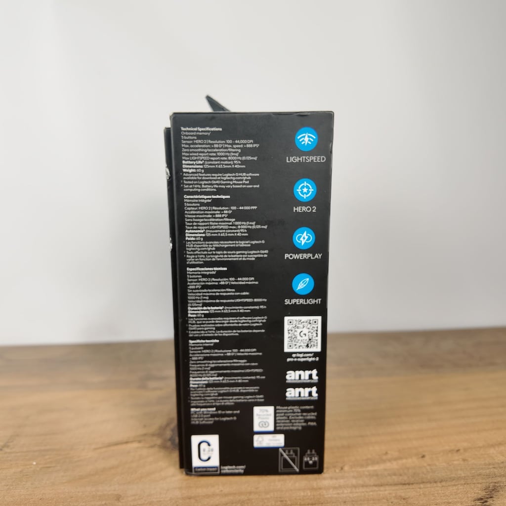 LOGITECH PRO X SUPERLIGHT 2 OYUNCU MOUSE TERTEMİZ - 6