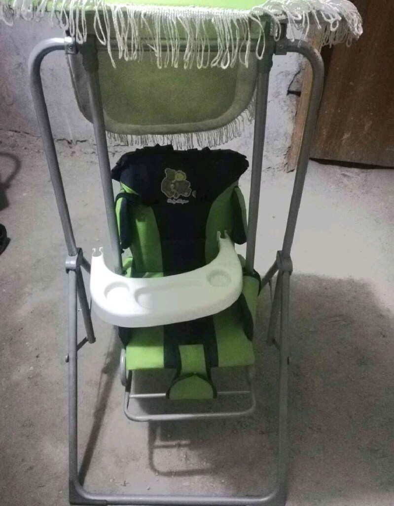 Hem salıncak hemde mama sandalyesi - 2