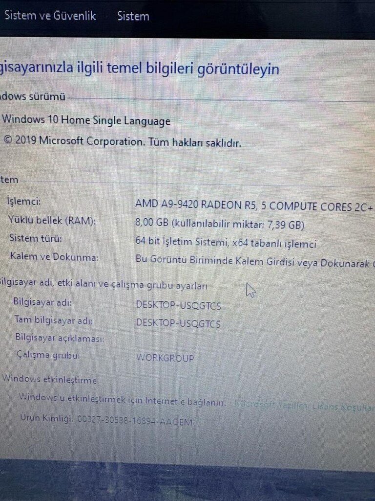 LENOVO İDEAPAD 320 AMD A9 İŞLEMCİ LAPTOP DİZÜSTÜ BİLGİSAYAR - 3