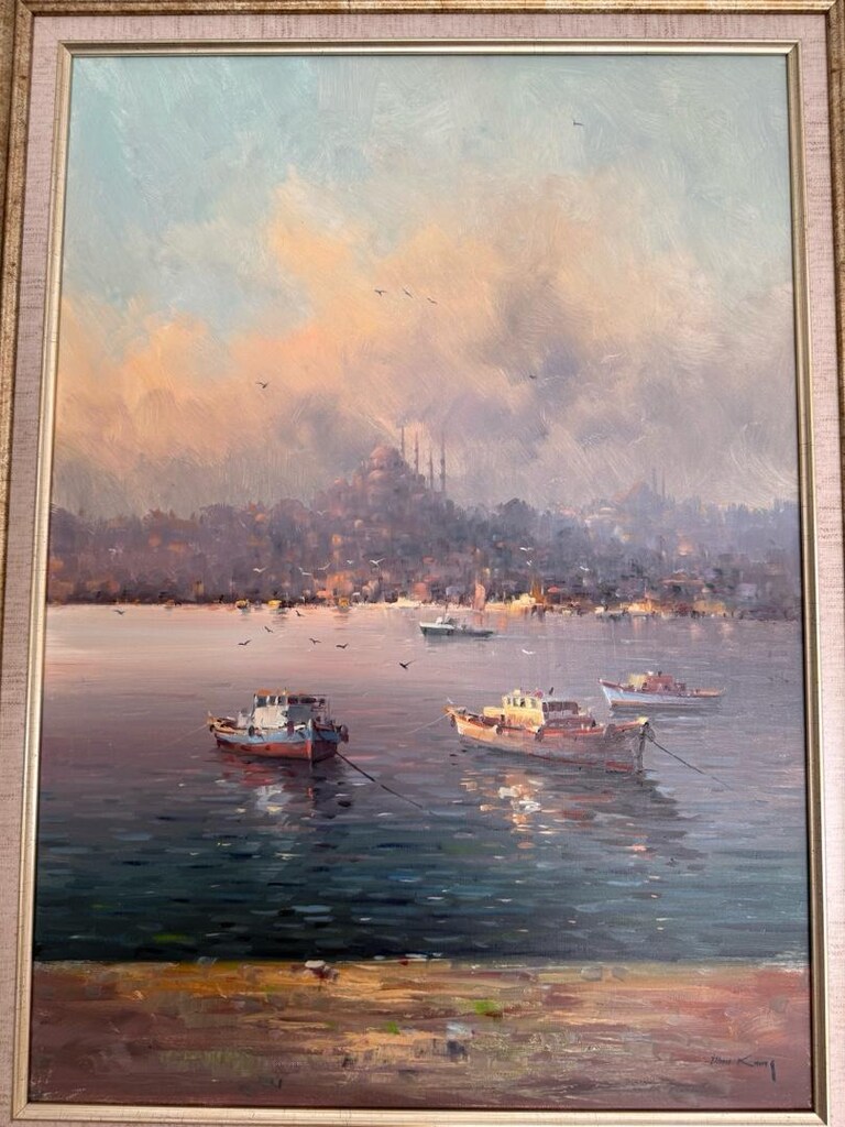 ilhan kılınç yağlı boya tablosu - 4