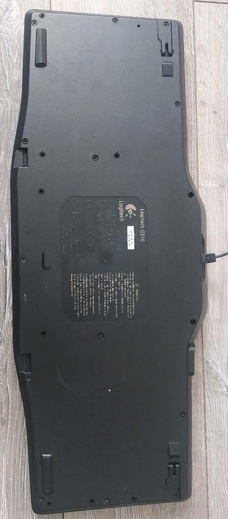 LOGITECH L510 OYUNCU KLAVYESI USB SIYAH - 2