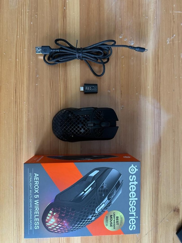 SteelSeries Aerox 5 Wireless – 9 Tuşlu RGB Gaming Mouse - 2