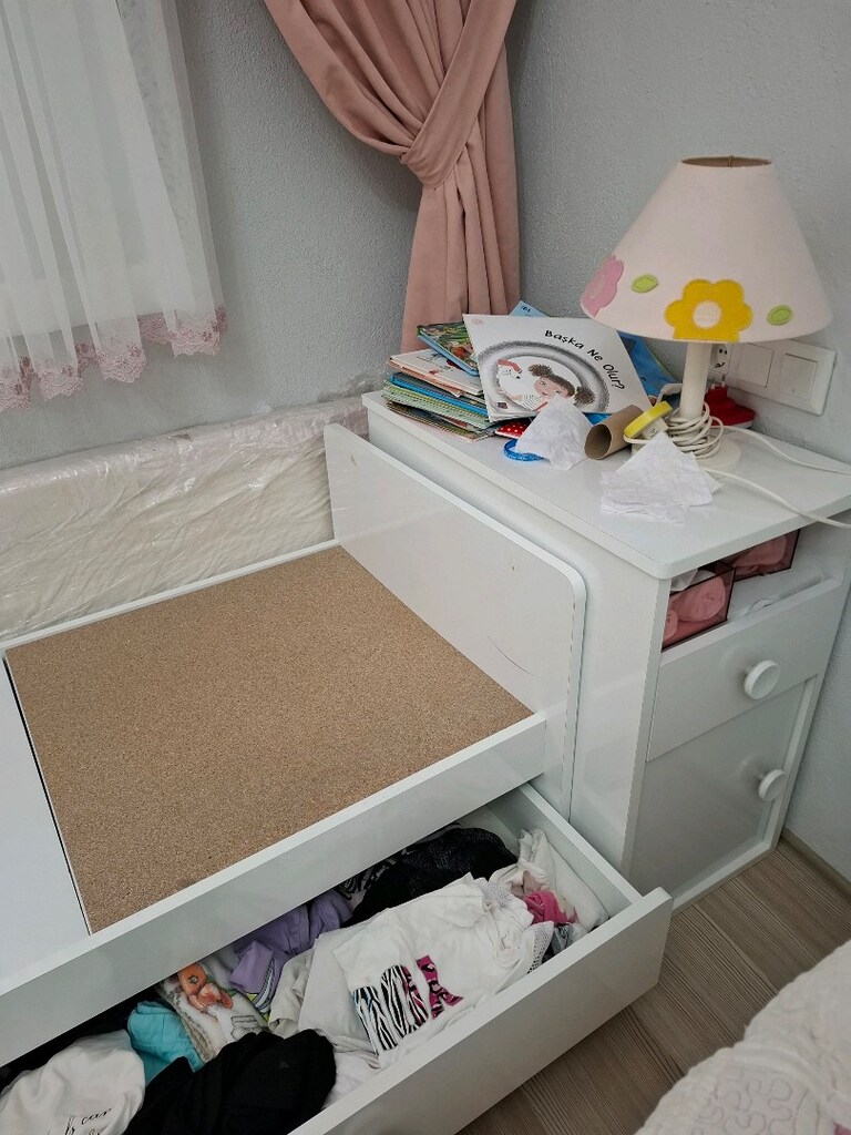Beşikli Çocuk yatağı Karyolalı - 5