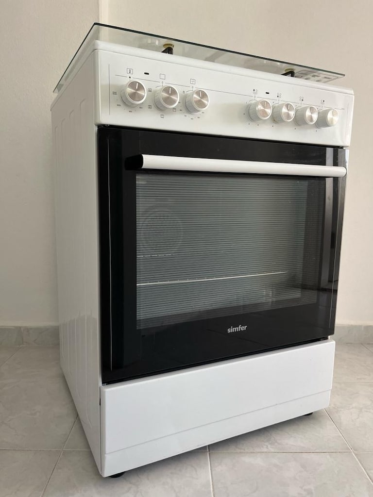 ACİL SATILIK - SİMFER T1222 Beyaz Ocaklı Fırın - 2