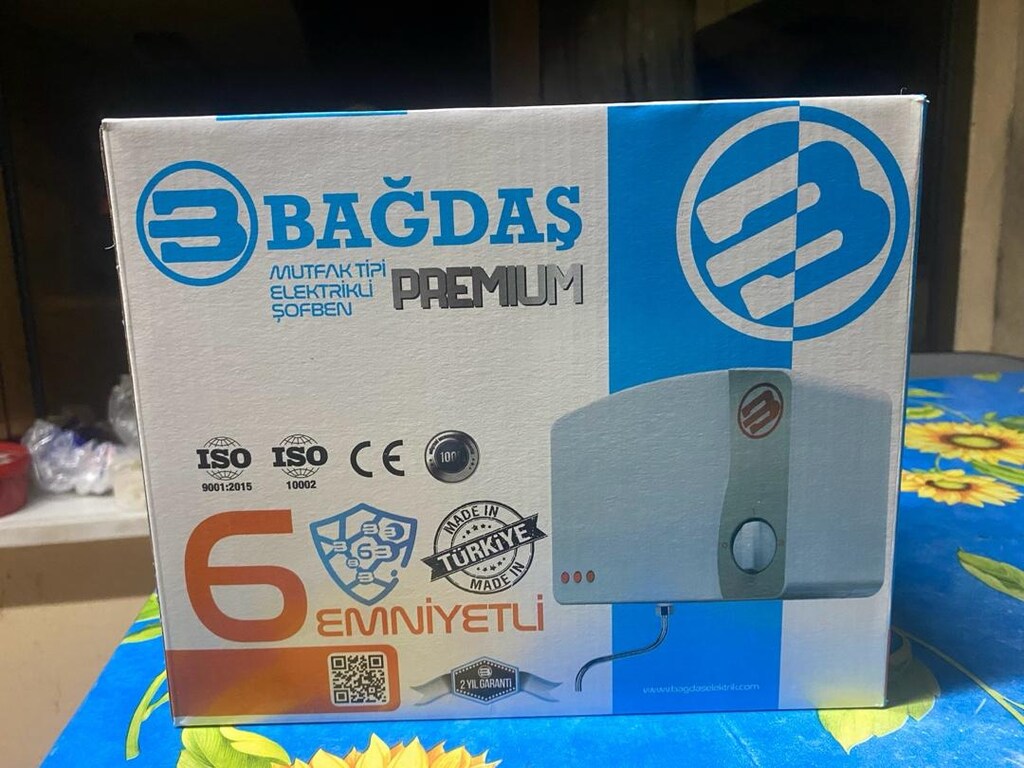 SIFIR. BAĞDAŞ PREMİUM MUTFAK TİPİ ELEKTRİKLİ ŞOFBEN - 3